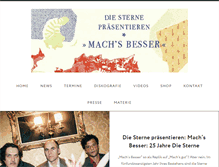 Tablet Screenshot of diesterne.de